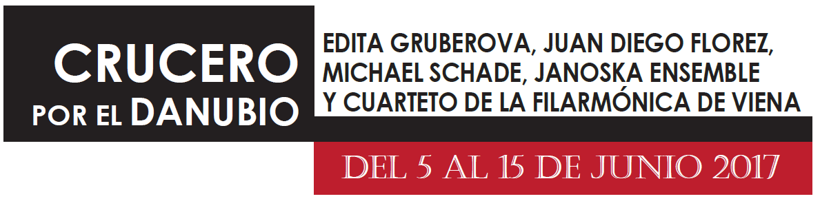 Disfrute de un Crucero Musical extraordinario a bordo del MS ASARA con Edita Gruberova, Juan Diego Florez y el Cuarteto de la Filarmonica de Viena CRUCERO FILARMONICA DE VIENA CRUCEROS MUSICALES CRUCEROS EDITA GRUBEROVA CRUCERO JUAN DIEGO FLOREZ CRUCEROS DANUBIO CRUCERO FLUVIAL CRUCERO MUSICAL POR EL DANUBIO